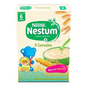 Cereal Infantil Nestum 5 Cereales x 350g