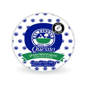 Quesito el zarzal fresco graso x400g