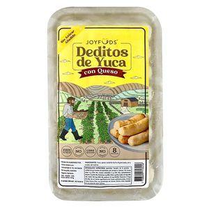 Deditos de yuca Joyfuds queso sin gluten x8und x450g