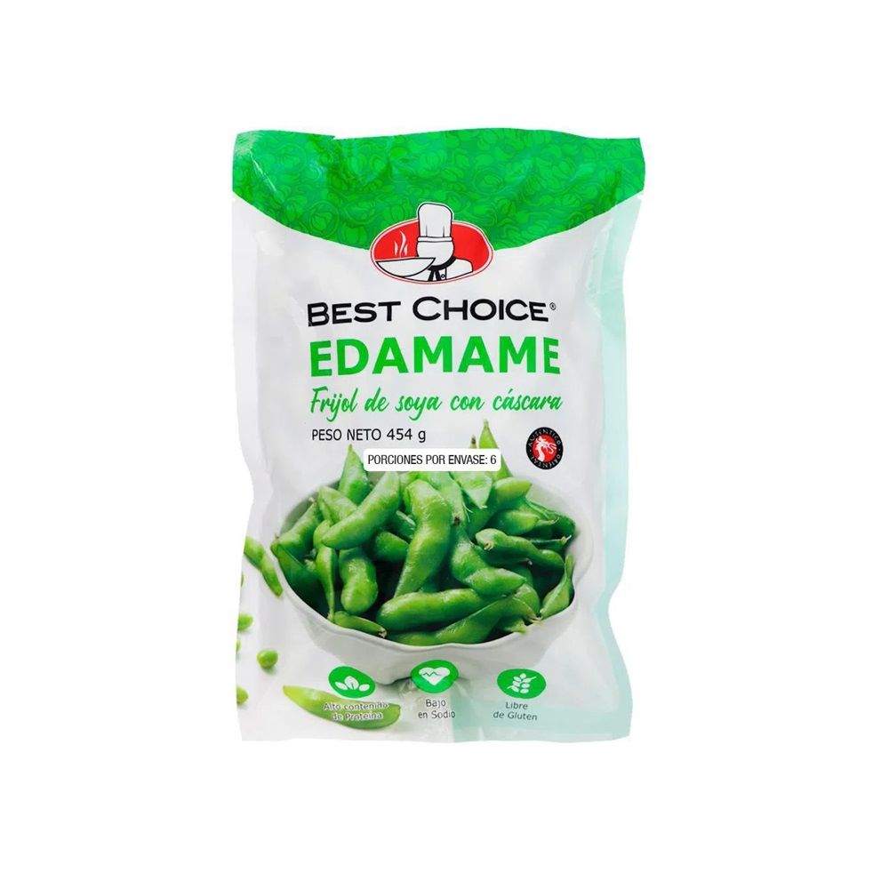 Edamame Best Choice con cascara x454g Tiendas Jumbo