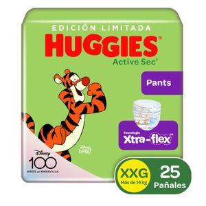 Pañales Huggies Active Sec Pants 5/XXG Disney x25und