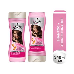 Shampoo Konzil seda líquida + Acondicionador x340ml c-u