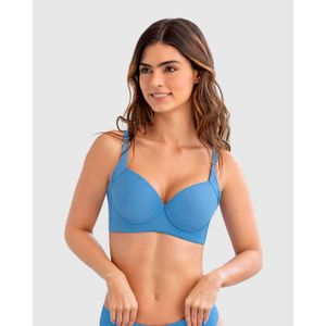 Brasier de realce suave y cubrimiento alto en sisa y espalda Cover Bra 011970