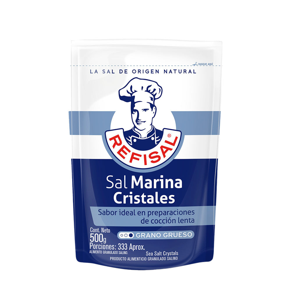 Sal marina Refisal duopack x800g c-u - Tiendas Jumbo