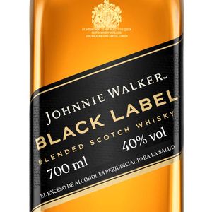 Whisky Johnnie Walker Black Label escocés x700ml