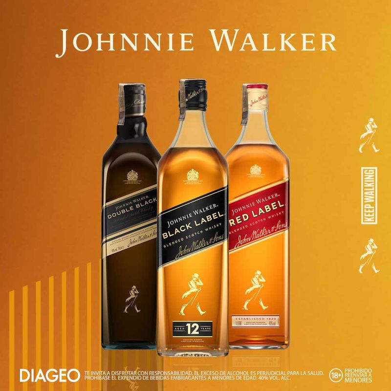 Whisky Johnnie Walker Red Label escocés x700ml - Tiendas Jumbo