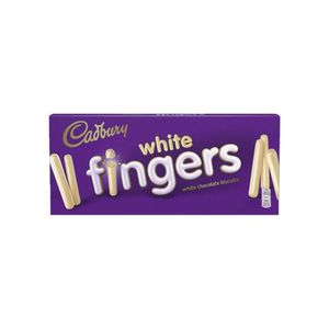 Galletas Cadbury fingers milk blanco x114g