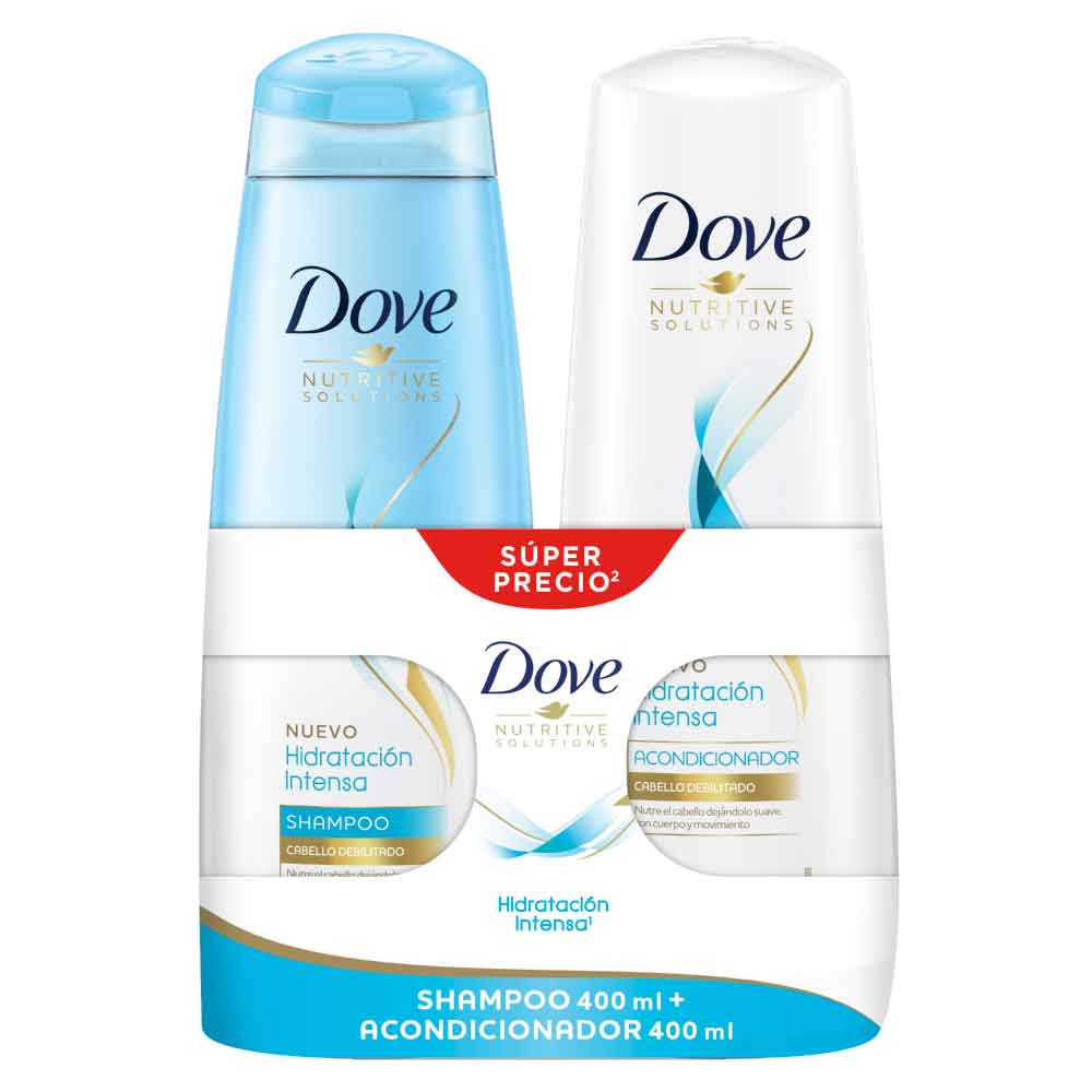 Shampoo Dove hidratacion completa+acondx400ml cu Tiendas Jumbo