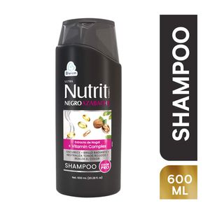 Shampoo Nutrit negro azabache x 600ml