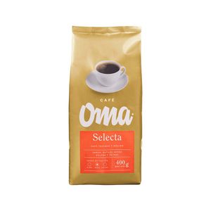 Café Oma tostado molido selecta tostón media x400g