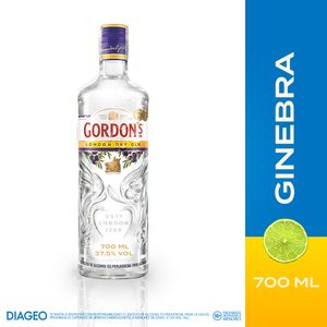 Ginebra Gordon's London Dry Gin x700ml