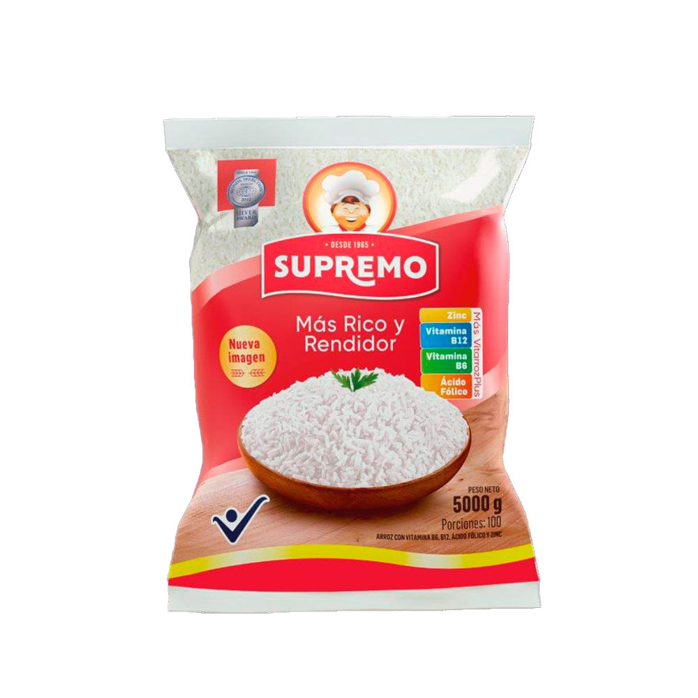 Arroz Supremo X5kg | Tiendas Metro