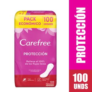 Protectores Carefree Protección Pack Económico x100und