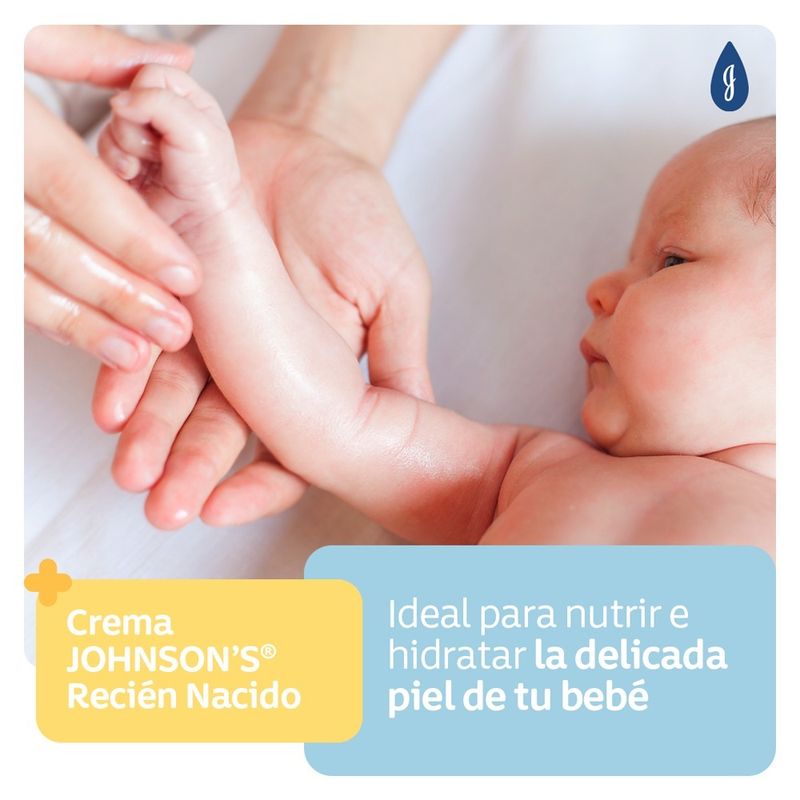 Crema corporal Johnsons Baby hidratante recien nacido x200ml - Tiendas Metro