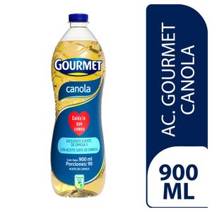 Aceite Gourmet canola x900ml