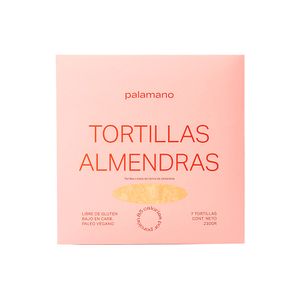 Tortillas Palamano de harina de almendra x7und x230g