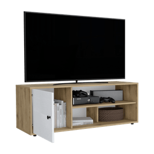 Rack de TV 55'' Noah RTA Macadamia Blanco