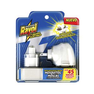 Insecticida Rayol eléctrico mosquitos + repuesto x30ml