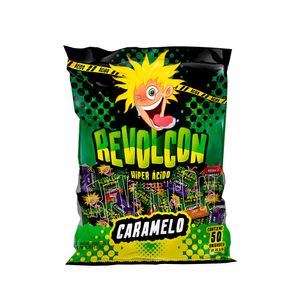 Caramelo Revolcon hiper ácido x50und x5g c/u