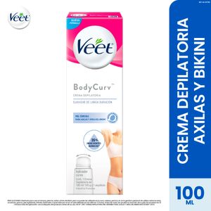 Crema Veet depilatoria piel sensible con espatula x100ml