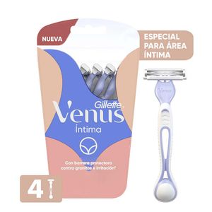 Maquina de afeitar Venus intima desechable x4und