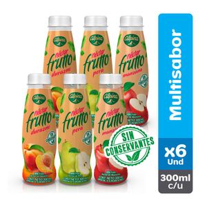 Nectar Frutto pera manzana durazno bot x6und x300ml c-u