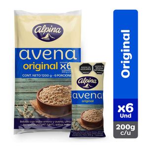 Avena Alpina original bolsa x6und x200g c-u