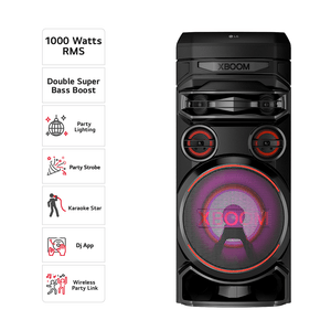 Torre de sonido LG XBOOM RNC7 1000W Multi Bluetooth