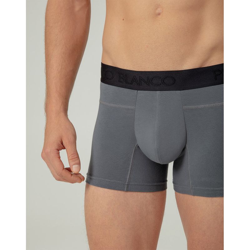 Boxer da uomo in cotone, mutandine da uomo, ipoallergeniche e morbide, confezione da 3, Nero 2, L