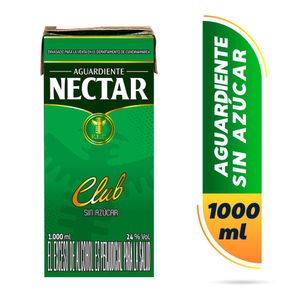 Aguardiente Nectar club x 1000 ml