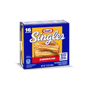 Queso americano Kraft tajado x16und x340gr