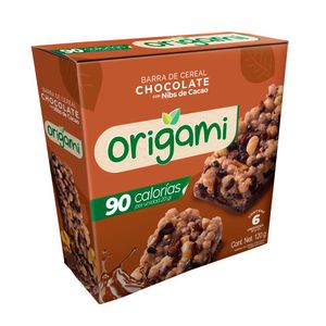 Barra Origami cereal chocolate x6und x20g c/u