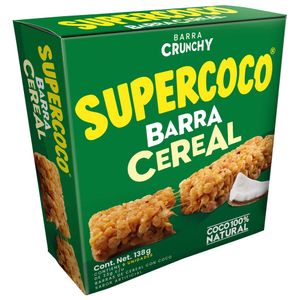 Barra Supercoco cereal x6und x23g c/u
