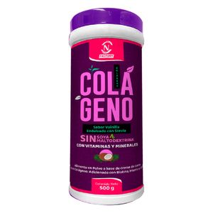 Suplemento Nutrition Factory colageno polvo sabor vainilla x500g