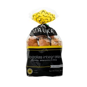 Mogollas Mauka intgrales quinoa amaranto chia x280g