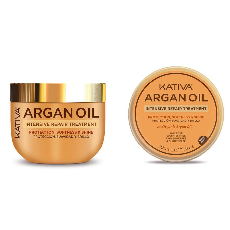 Kativa Argan Oil Conditioner – Feuchtigkeitsspendende Haarkur Mit Arganöl, 250 Ml, Ohne Sulfate