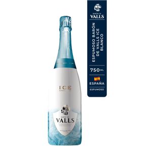 Vino espumoso Baron De Valls ice blanco x750 ml