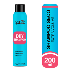 Shampoo Seco Got2B Extra Volumen Dry Shampoo Voluminizing x200ml