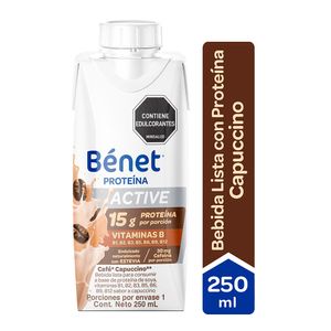 Bebida Benet active sabor capuccino x250ml