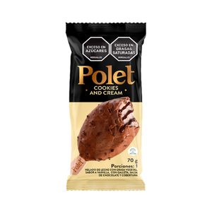 Helado Polet cookies and cream x70g