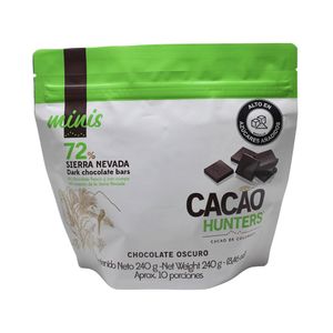 Chocolate Cacao Hunters oscuro 72% mini sierra nevada x240g