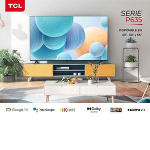 Televisor TCL 50" LED 4K UHD 50P635