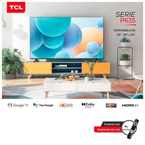 Televisor TCL 55" Smart Tv LED UHD 4K 55P635