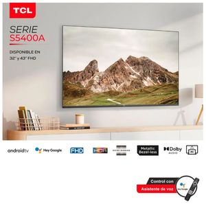 Televisor TCL 32" LED FHD Smart TV 32S5400AF