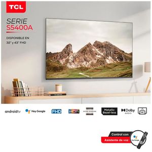 Televisor TCL 43" LED FHD Smart TV 43S5400A