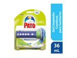Pato Pato Discos Activos En Gel Para Sanitarios/ Baños, Lima Fresca 36 Ml.  Contiene Aplicador, color, 1 count, pack of/paquete de