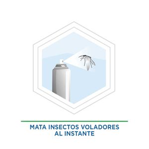 Insecticida en aerosol Raid mata insectos voladores x400ml