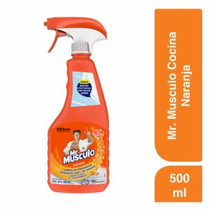 Limpiador liquido naranja Mr Musculo x500ml