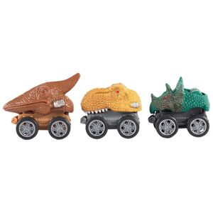 Set de carros dinosaurio para niños