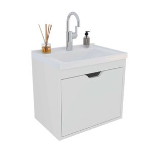 Mueble de Baño con Lavamanos Graz Blanco